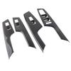 Car Interior Door Armrest Window Switch Panel Cover Trim Carbon Fiber Style Replacement for Kia EV6