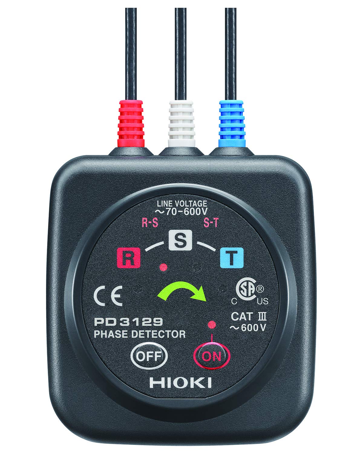 

Тонкий фазовий детектор HIOKI PD3129 чорний