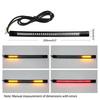Universal Led Motorcycle Turn Signal Light Brake Lamp Bar Strip Off-road Moto License Plate Taillight Led Brake Light