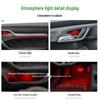 High-End 64-Color LED Car Interior Atmosphere Light – Hidden & Colorful Car Modification