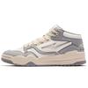 Hongxing Xingzhou Casual Versatile Non-Slip Wear-Resistant Mid-Top Skate Shoes Men Sneaker Microcrystal-White Recycled-Gray 51123301009-002
