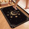 Dark Satanic Black Metal Art Patterned Rug Allseason Carpet For Entryway Home Party Decor Gift For Friends