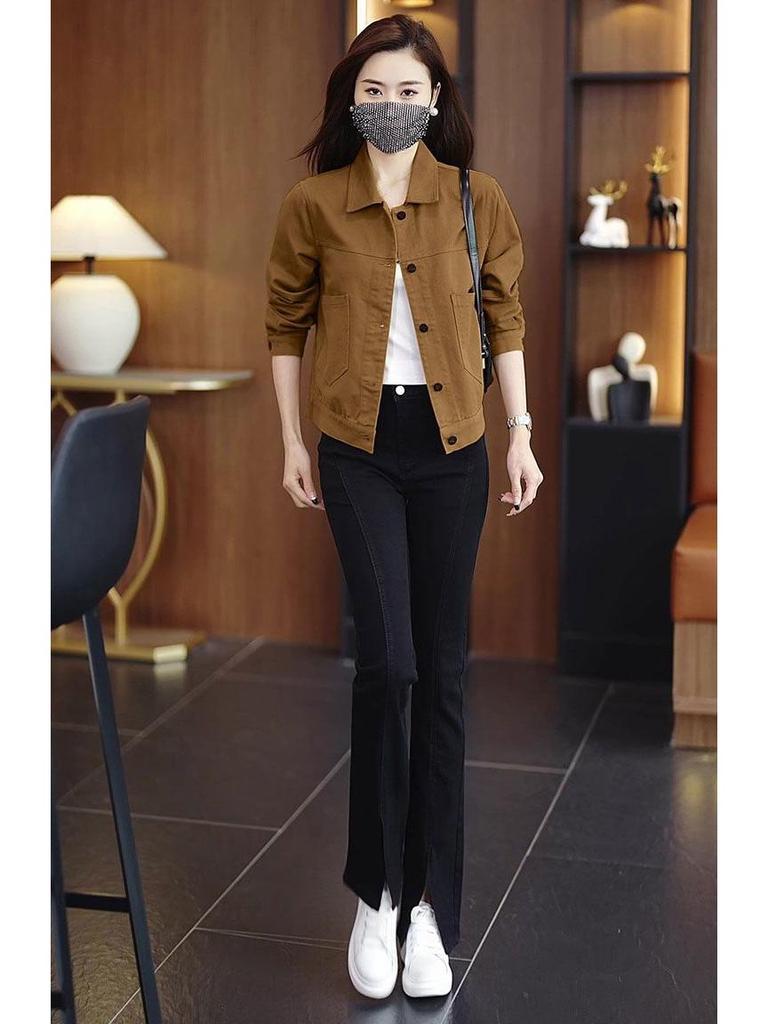 Kleine Stilvolle Damen Frühlings- & Herbst-Freizeitjacke - 2025 Neuer Modetrend