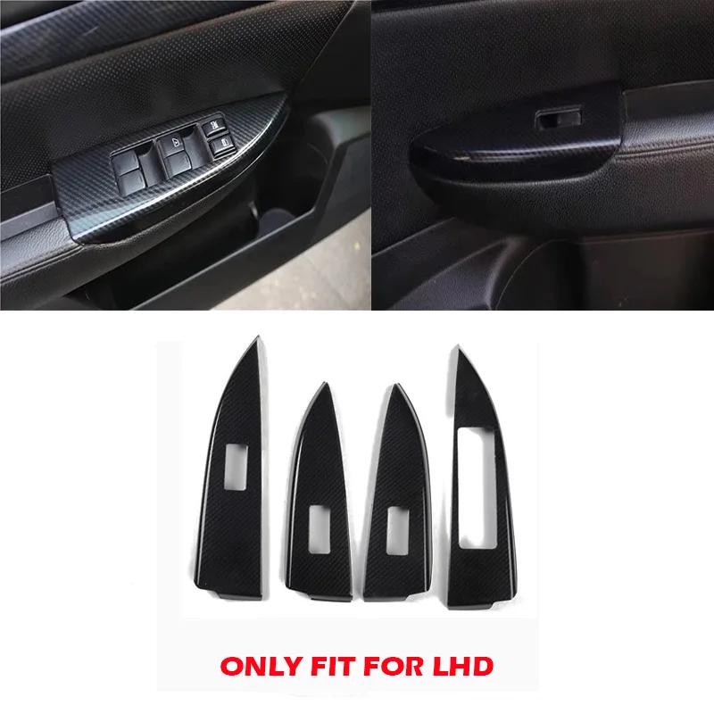 LHD RHD For Subaru Outback 2010-2014 interior accesorios door amrest window rise switch center conlose water cup holder cover