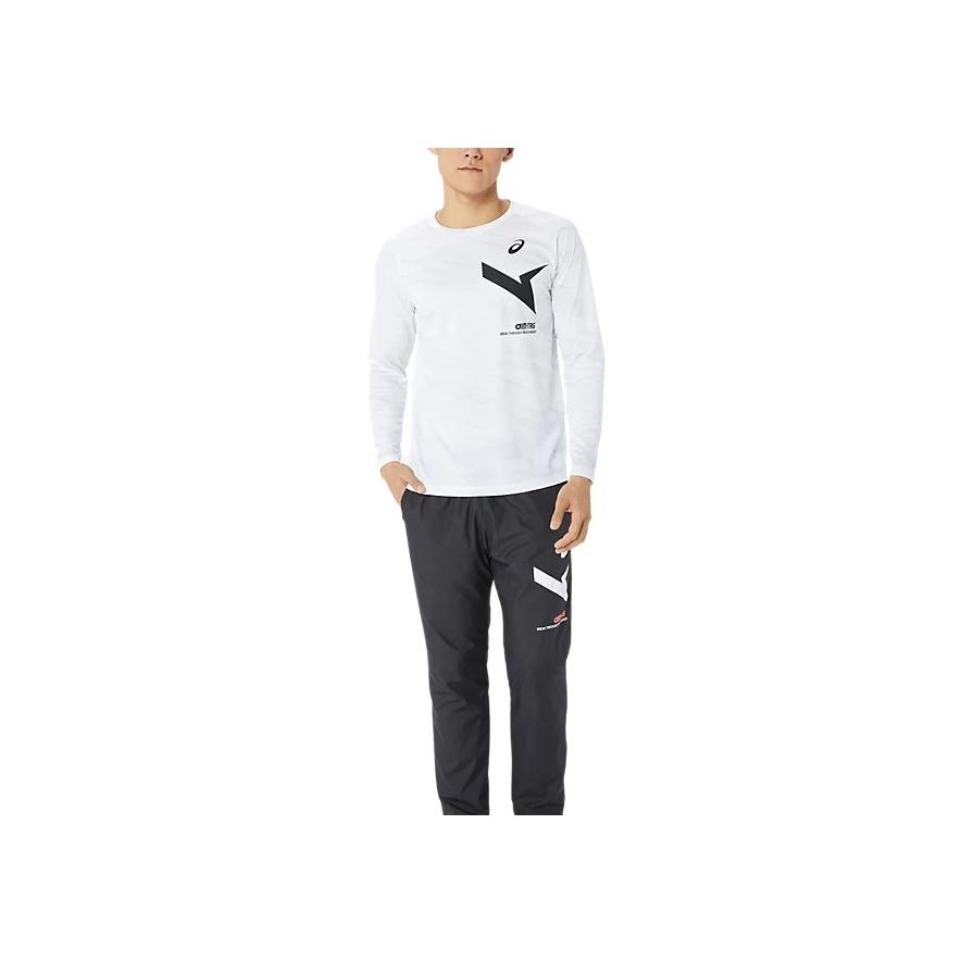 Asics Aim-Trg Dry Sweat-Wicking Quick-Dry Round Neck Long Sleeve T-Shirt Unisex Tops Bright-White 2031E716-100