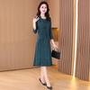 Kebeier Women's Elegant Blazer & Dress Two-Piece Set
