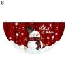 Hanging Flag Fancy Exquisite Patterns Washable Hanging Flag Christmas Fan-shaped Flag Hanging Flag for Festival