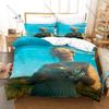 FLETCHER In Search Of The Antidote Dreamy Glow Portrait HD Print Bedding Set Duvet Cover + 2 Pillowcases Pop Teen Room Decor