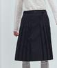 YOUTH Pleats Midi Skirt - Navy