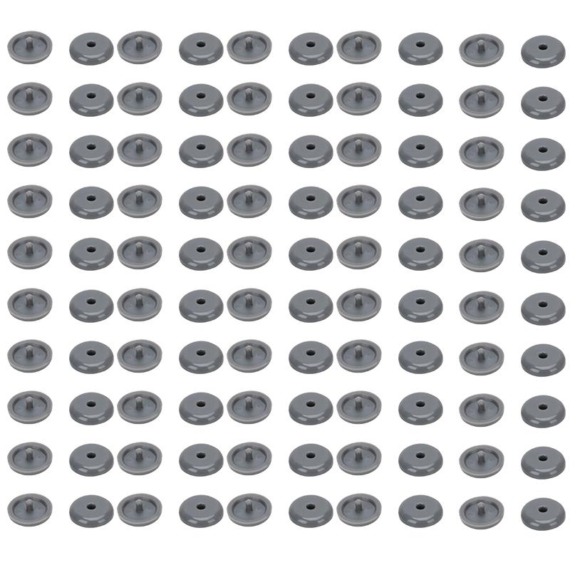 10/50pcs Car Safety Seat Belt Buckle Stopper Automobile Seatbelt Spacing Limit Stop Plastic Black Gray Beige Button Accessories