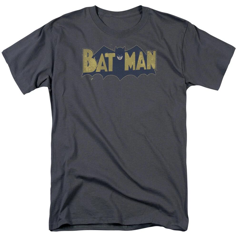 Batman Vintage Logo Splatter T-Shirt - Regular or SlFFveless - to 5X M