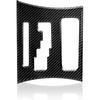 Car Gear Shift Panel Cover Decals for 2011 2012 2013 2014 Dodge Charger Accessories Carbon Fiber Interior Stickers