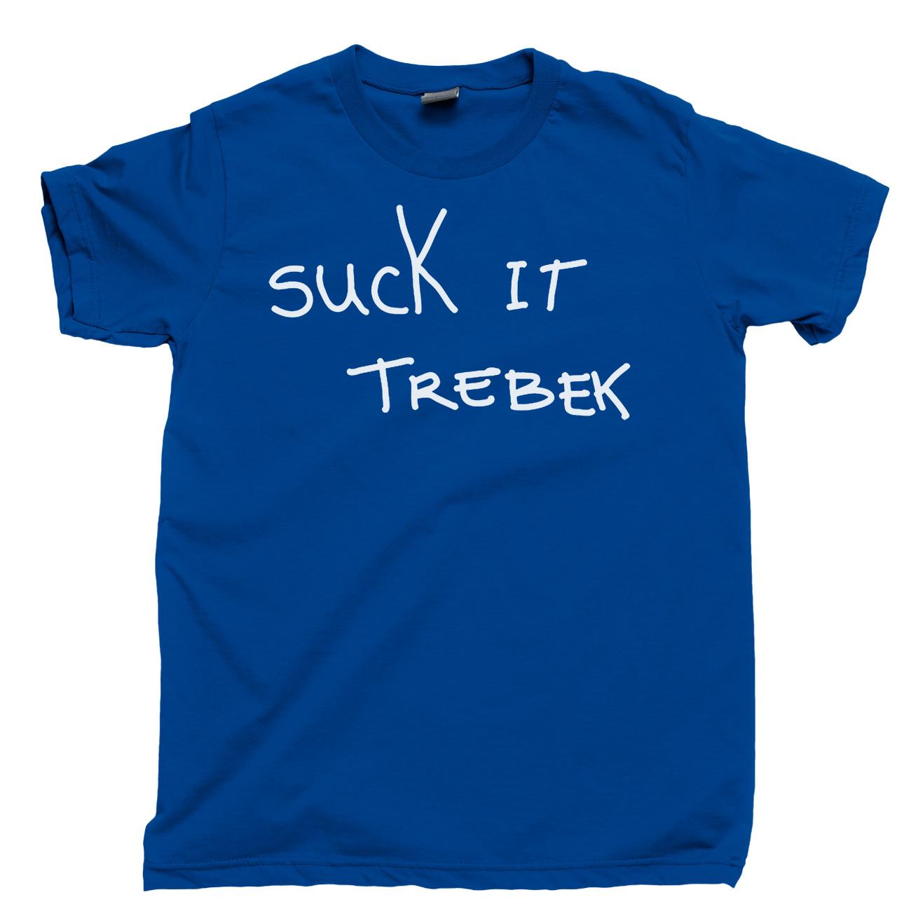 SucK It Trebek T Shirt Snl Norm Macdonald Turd Ferguson Funny Name Burt Reynolds XXL