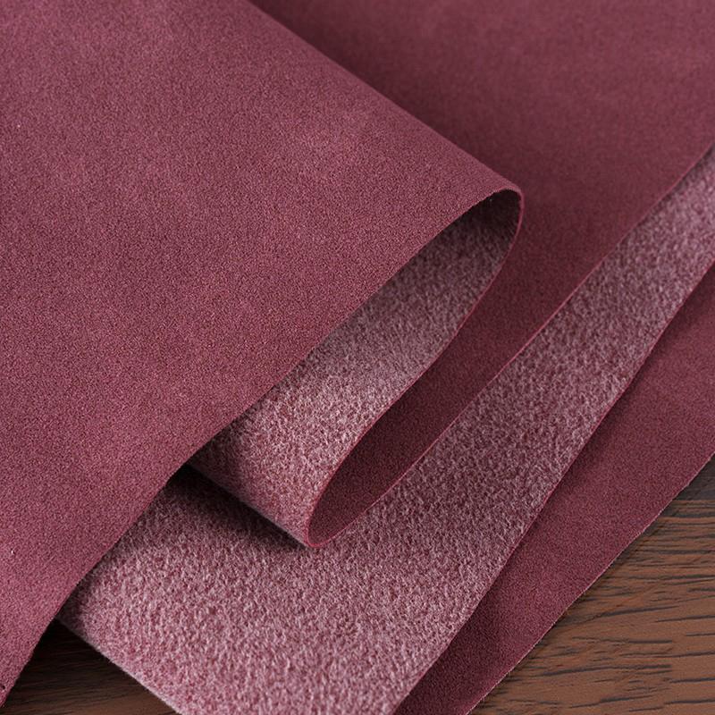 50x140cm Super-fine Nanofiber Leather Fabric Outerwear Vests Skirts Handmade Material Breathable Tear-resistant for DIY Sewing