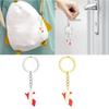 Handmade Peru Map Keychain Y2k Ornament Car Keyring Backpack Handbag Keyring