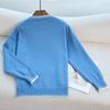 Autumn and winter sweet and versatile loose large size long-sleeved round neck Christmas knitted sweater women