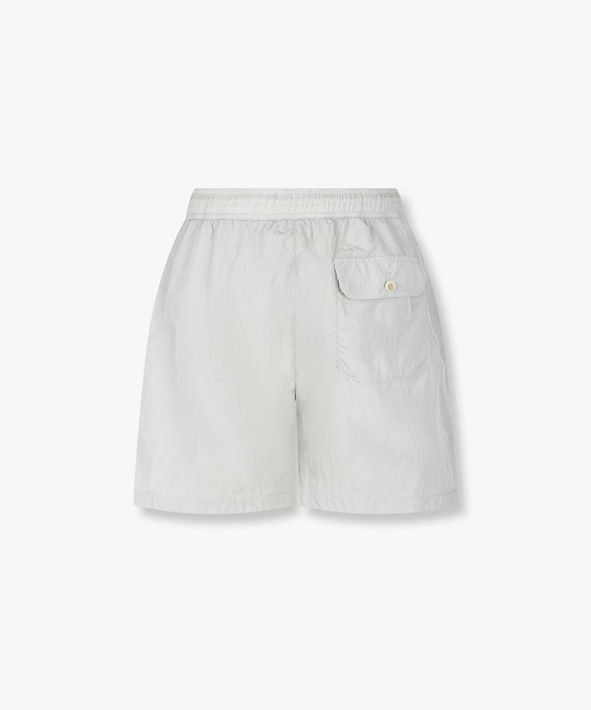 MAN ON THE BOON Embroidered Logo Nylon Banding Shorts_Gray 4716105008