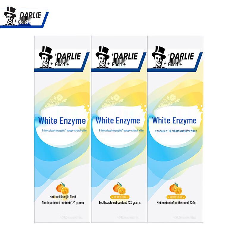 

Darlie White Enzyme Golden Orange Toothpaste