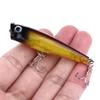 1pc Hengjia 6.5CM/6.6G Artificial Popper Fishing Lure 8# Hook Topwater Fishing Bait