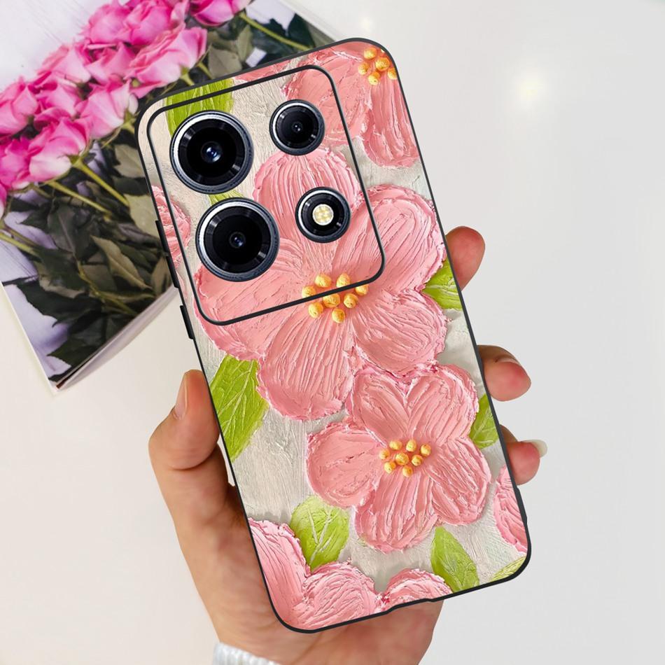 For Infinix Note 30 VIP 2023 Case X6710 Fashion Elegant Painted Soft Silicon TPU Phone Back Cover For Infinix Note30 VIP 30VIP