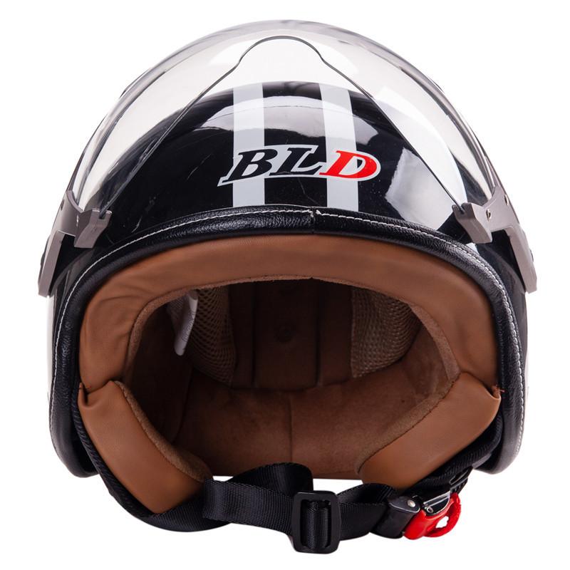 Motorcycle Retro Helmet Unisex Four-season Electric Car Half Helmet