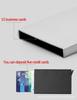GOtarget  Credit Card Holder Solid Color Metal Bank Credit Card Package Business Case Card Box Porte Carte Bancaire
