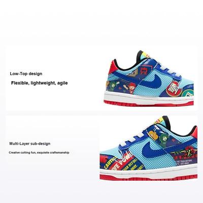 Dunk Low BT Chinese New Year - Firecracker Baby Sneakers Red Copa Hyper-Blue DD8480-446