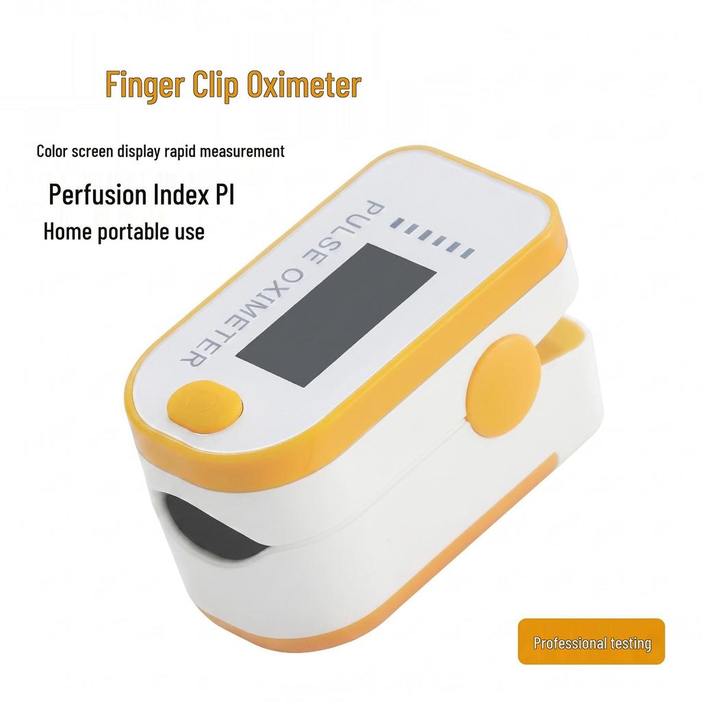 Finger Pulse Oximeter & Heart Rate Monitor