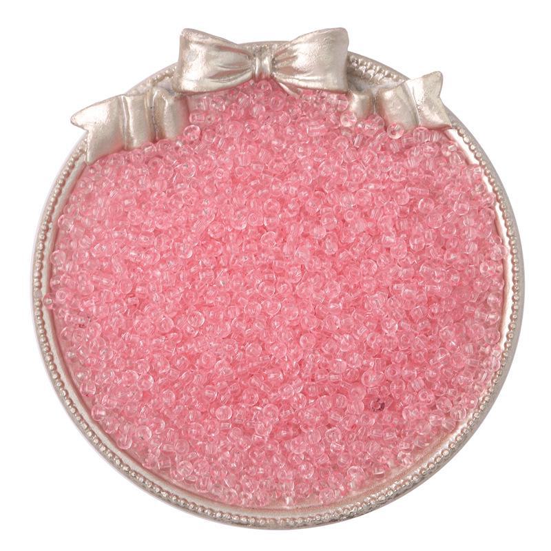 Materiale per braccialetti con collana di perline fai da te: Perline di riso in vetro super trasparente da 2/3/4 mm per orecchini e accessori