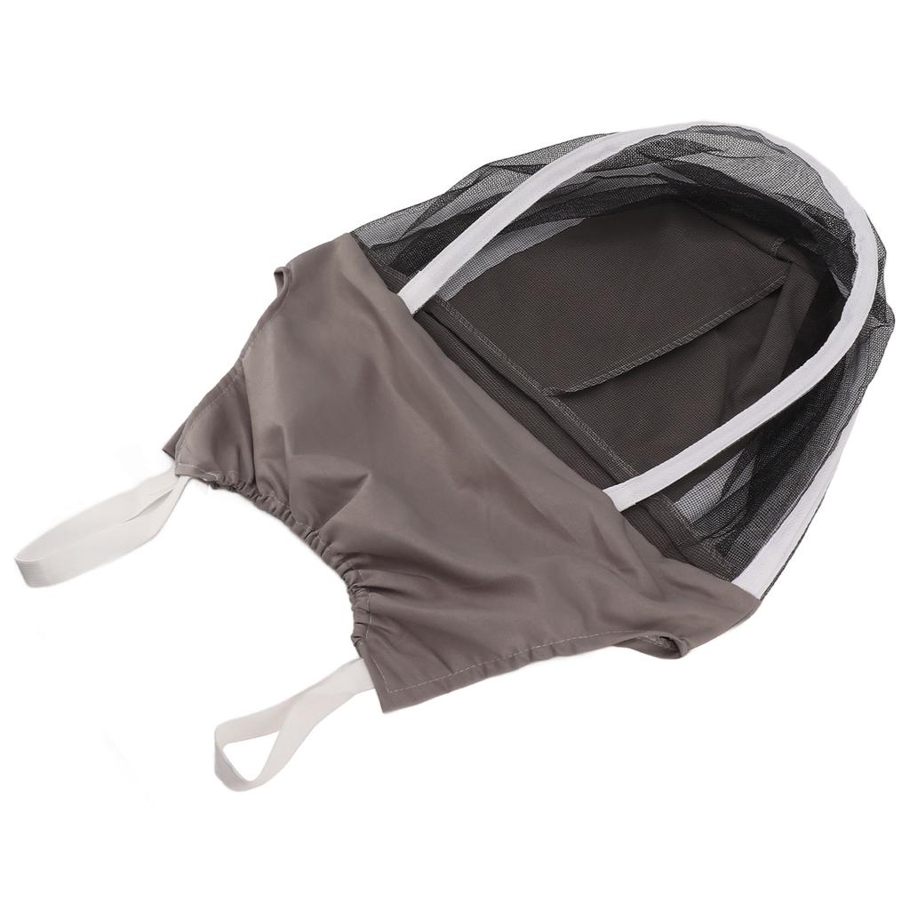 Beekeeping Veil Hat Head Protection Mesh Cap Nylon Breathable Sun Proof Beekeeping Equipment for Fishing Hiking Outdoor