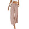 2026 Nuovi Pantaloni da Completo da Donna a Gamba Larga, Vita Alta con Bottoni Frontali, Pantaloni da Ufficio con Tasche, Pantaloni da Lavoro Primavera Estate