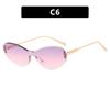 New Stylish Sunglasses for Women Men Ins Style Small Frame UV400 Sun Glasses Goggles Unisex Fashionable Shades Eyewear