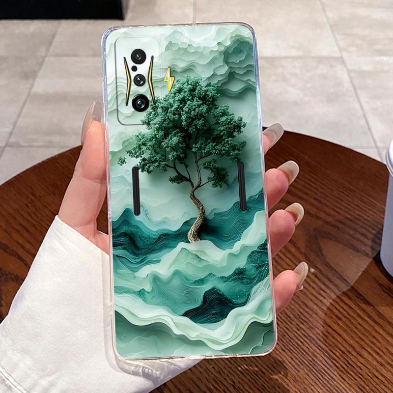 Jelly Casing For Xiaomi Poco F4 GT 5G Capa For POCO F3 GT Fundas Clear Silicone Soft TPU Back Cover Cute Cat Protective Case