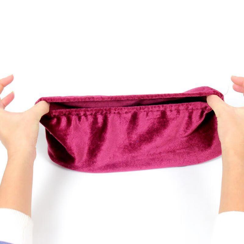 JINGRUIXIANG Thickened Velvet Non-Slip Indoor Shoe Covers