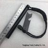 Outdoor Fire Starter with Scraper & 7-Core Paracord, 12.7*127mm Flint Magnesium Rod for Camping