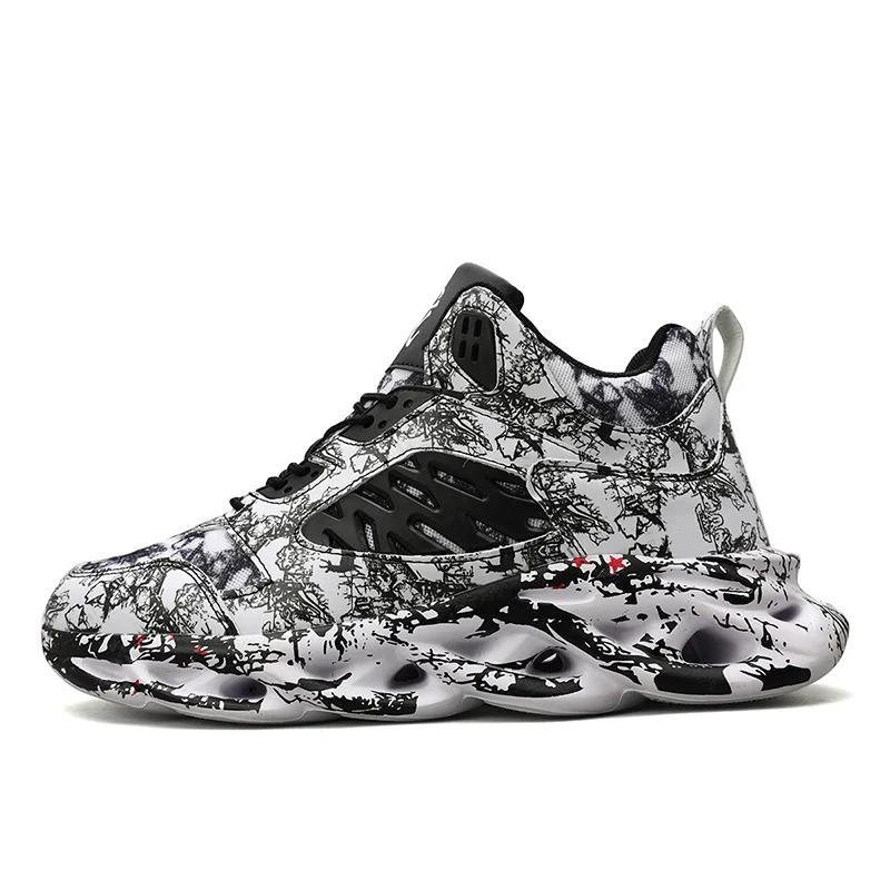 

Модная спортивная обувь, кроссовки для мужчин, мужские кроссовки на толстой подошве, не кожаные туфли, повседневная одежда для мальчиков, обувь Zapatillas 38 чёрный