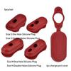 Red Color Outdoor Tool Charge Port Cover Dust Plug Case Scooters Replacement Electric Scooter Parts For XIAOMI M365