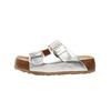 Da Mimi cowhide retro belt buckle casual thick-soled slippers women's summer outer thick-soled sandals