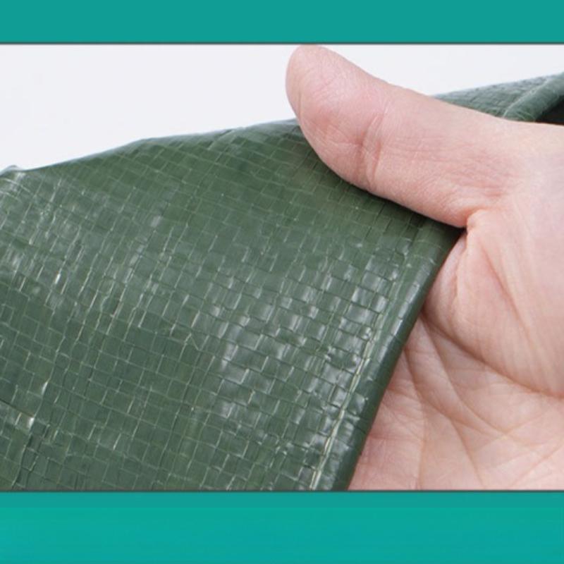 Thickened Rainproof Cloth with Edge Wrapping Wear-resistant Waterproof Tarpaulin Sun Protection UV Protection Sunshade Used for Truck Cover Camping