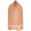 200ml Mini Hollow Humidifier with Night Light USB Powered Aroma Diffuser 5V Light Wood Grain