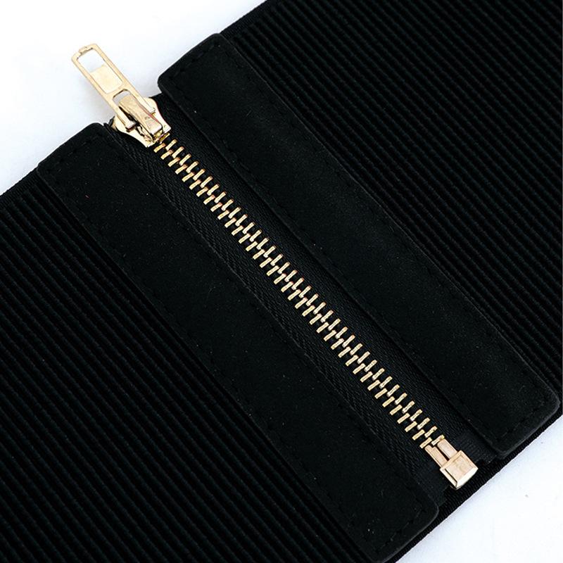 Fire sesonger tilgjengelig Nytt belte Dame Skinn Mote Allsidig Jeansbelte Dekorasjon Med Skjørt, Dress, Genser Midjedeksel