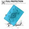 For Amazon Kindle Paperwhite 6 (2024) Case Mandala Imprinted Leather Tablet Cover with Card Slots