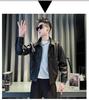Trendy Men's PU Leather Jacket: Stylish Street Style, Autumn/Winter 2025 Collection, High-End Feel