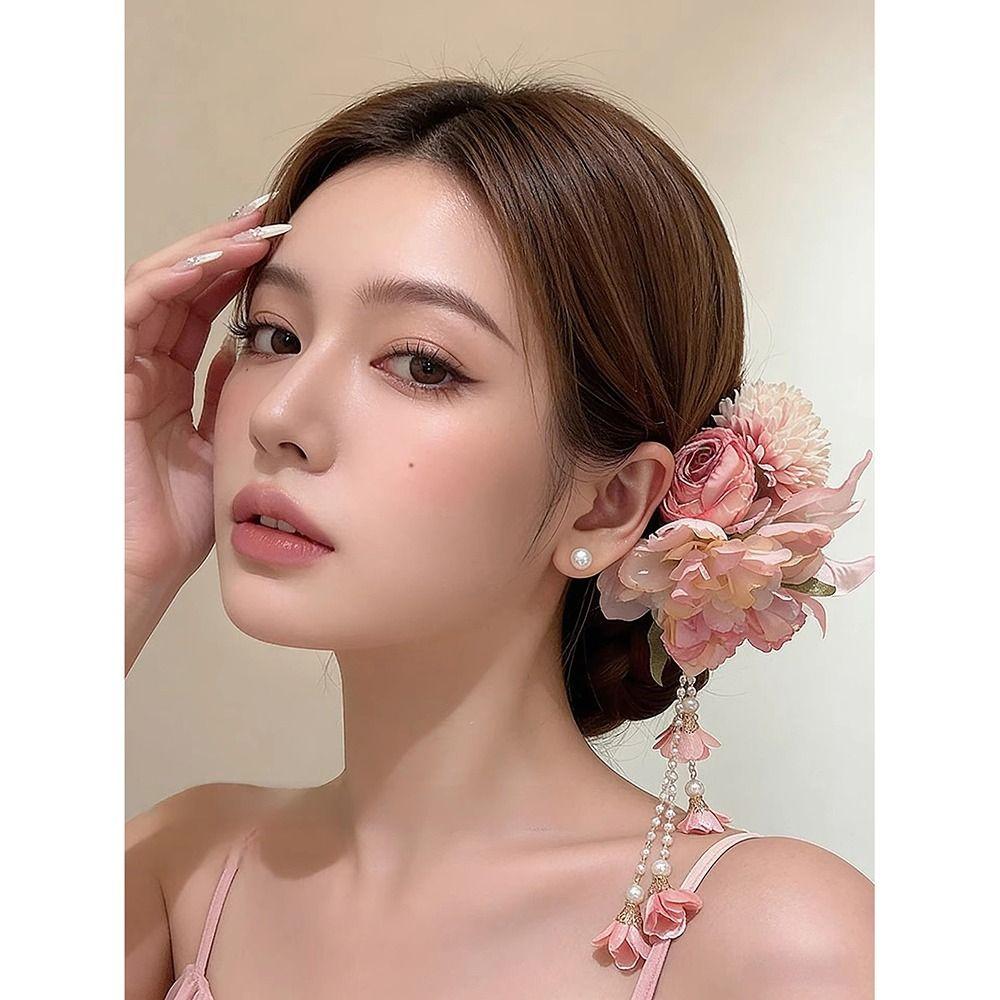 1Pcs Fresh Hanfu Hair Accessories Chinese Style Women Headdress New Hair Clip Headpieces