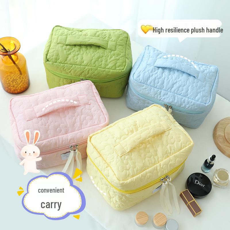 Korean Style Portable Large Capacity Makeup and Toiletry Bag