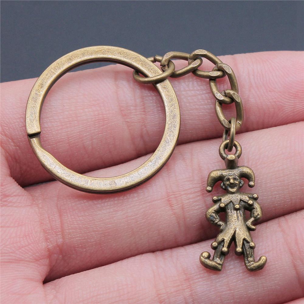 Christmas Day Holiday Festive Keychain for Men New Arrival Casual Graduation Gift Vintage Wallet Accessory