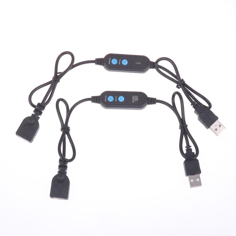 Digital Timer Cable Switch Auto Cut-off USB Connector for LED Strips and Motors