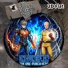 Onepunch Man Round Area Rug Carpet Rug For Living Room Bedroom Sofa Playroom Decor Nonslip Floor Mat