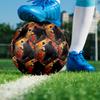 Brown Bear Indoor Soccer Ball Size 5 Colorful All Ages Machine Stitched PVC Competition Ready Durable High-Bounce