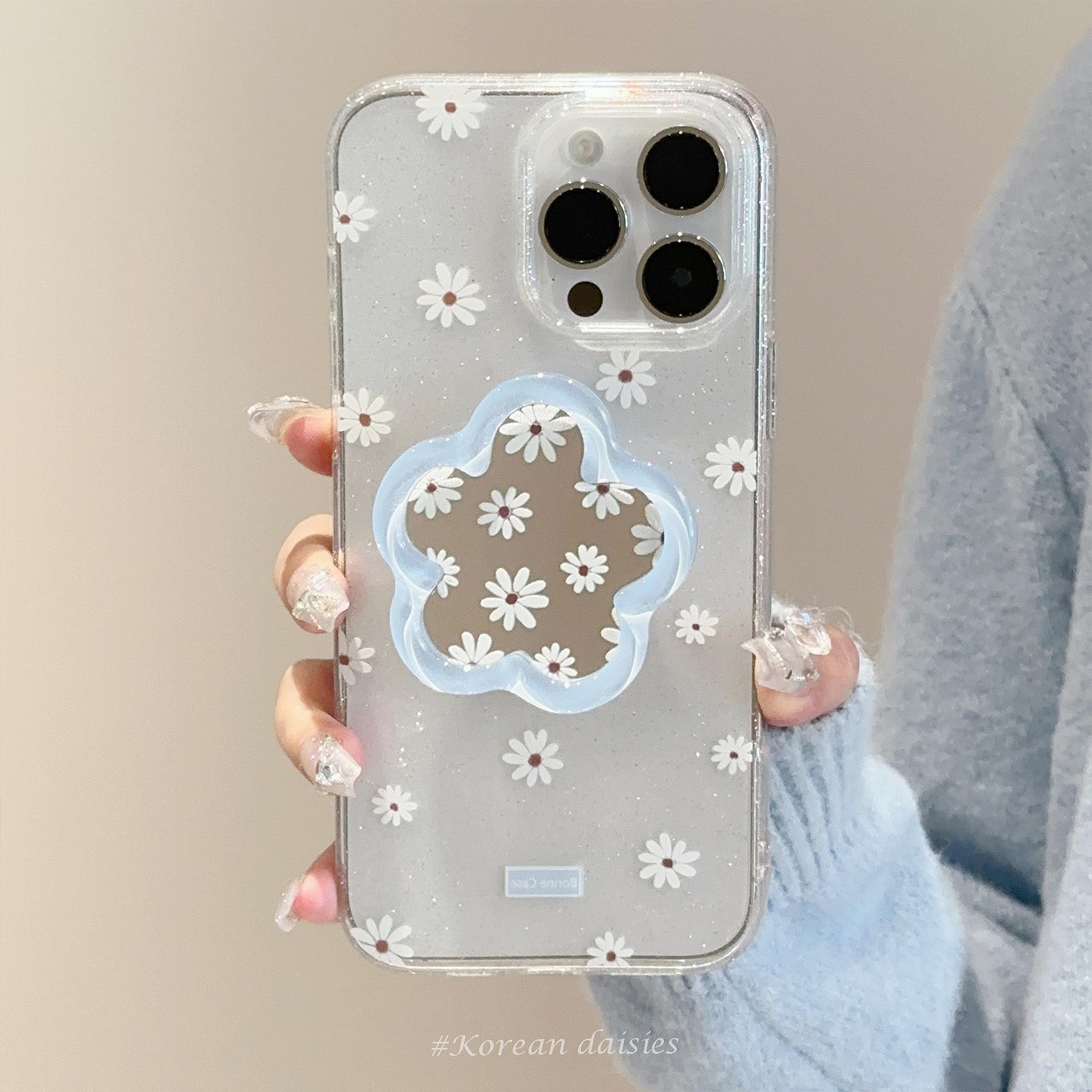 

Чехол-подставка Little Daisy для iPhone 13 iPhone 15 iPhone 16 Pro Max iPhone 11
